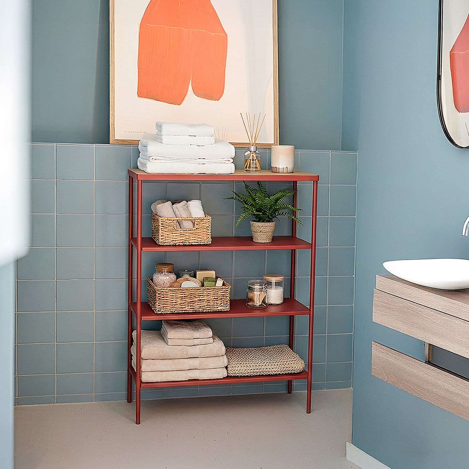 Mono Raf Ünitesi (Metal Raflı)