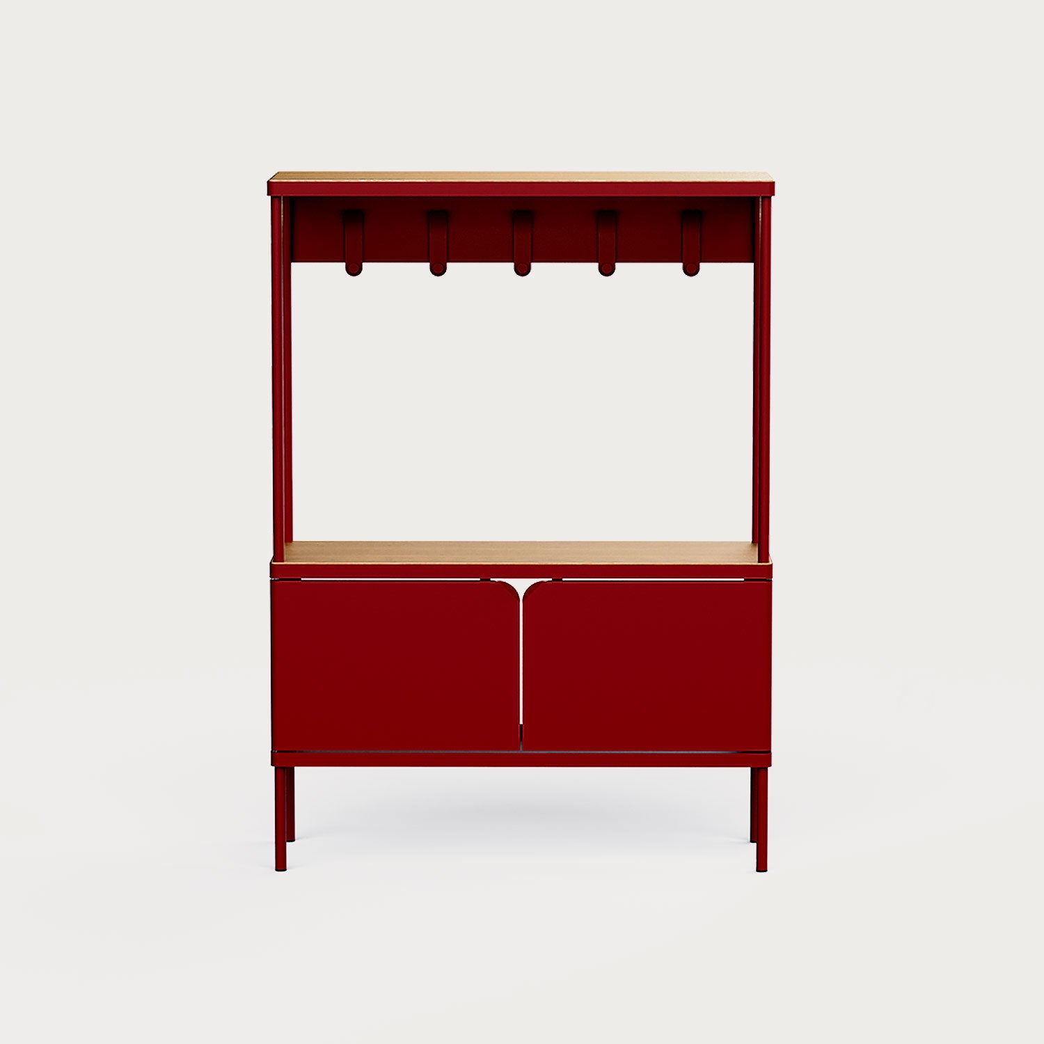 Milu Askılı Kapaklı Raf Ünitesi