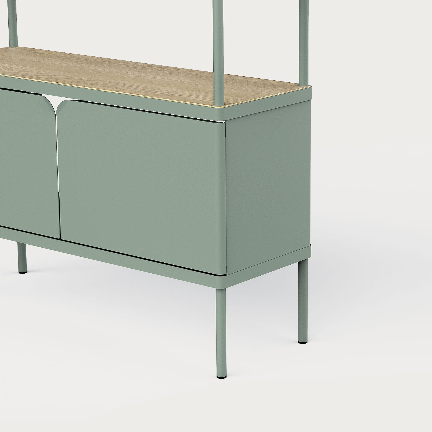 Milu Kapaklı Raf Ünitesi