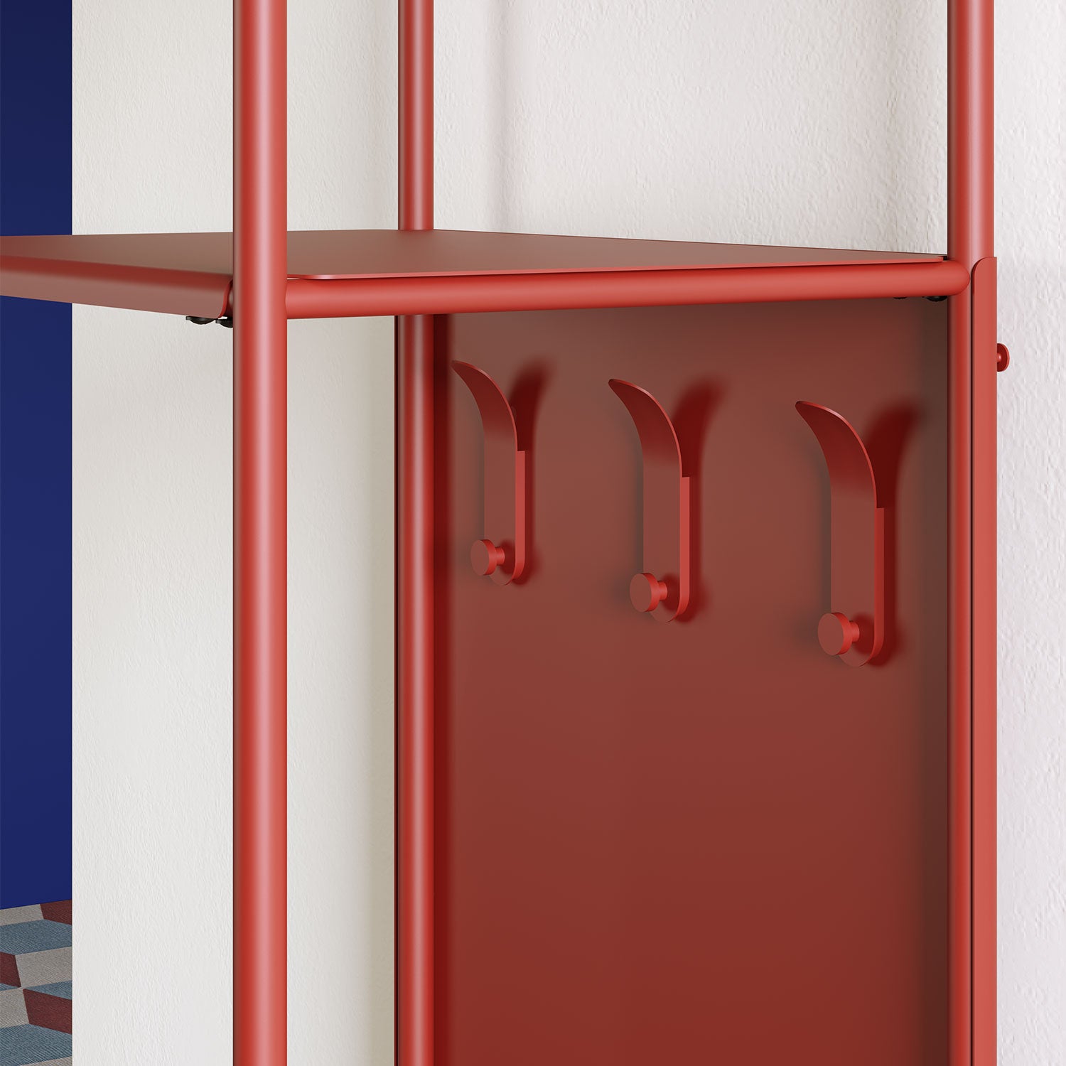 Lino Askılı Raf Ünitesi