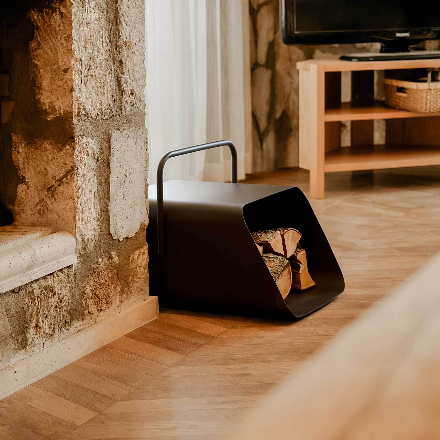 Cozy Odunluk - Siyah - Oobje Design