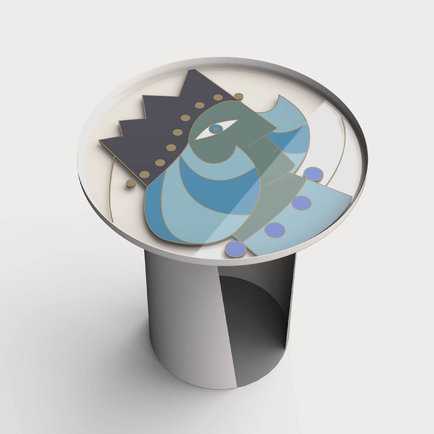 Mush S Camlı Yan Sehpa - Sehpalar & Masa Modelleri - Oobje Design