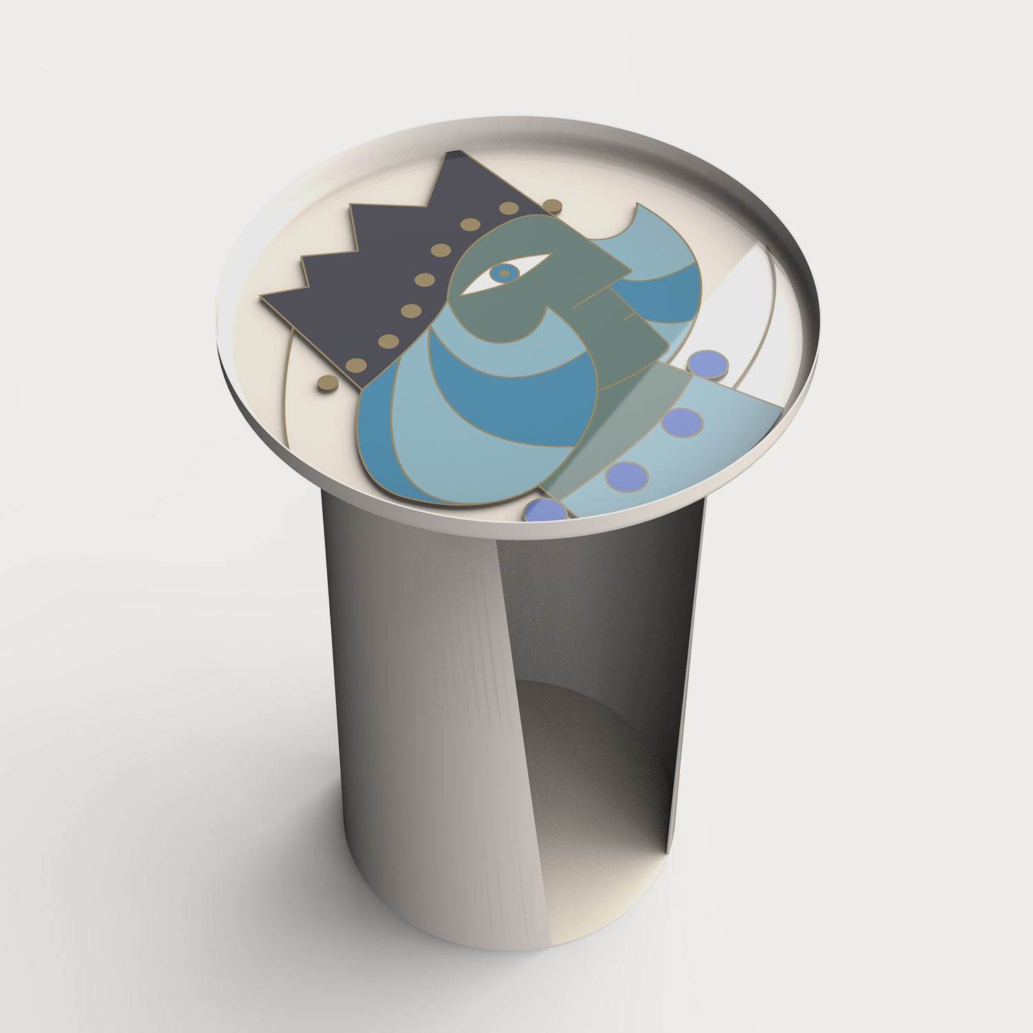 Mush M Camlı Yan Sehpa - Sehpalar & Masa Modelleri - Oobje Design