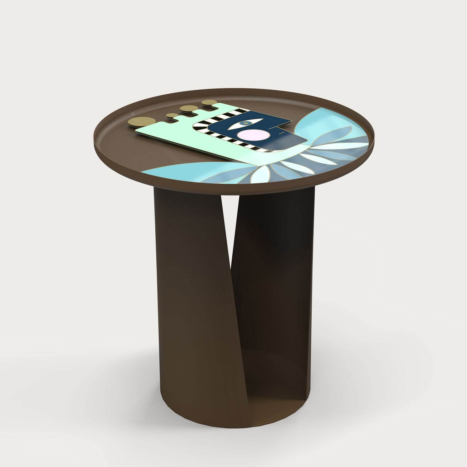 Mush S Camlı Yan Sehpa - Sehpalar & Masa Modelleri - Oobje Design