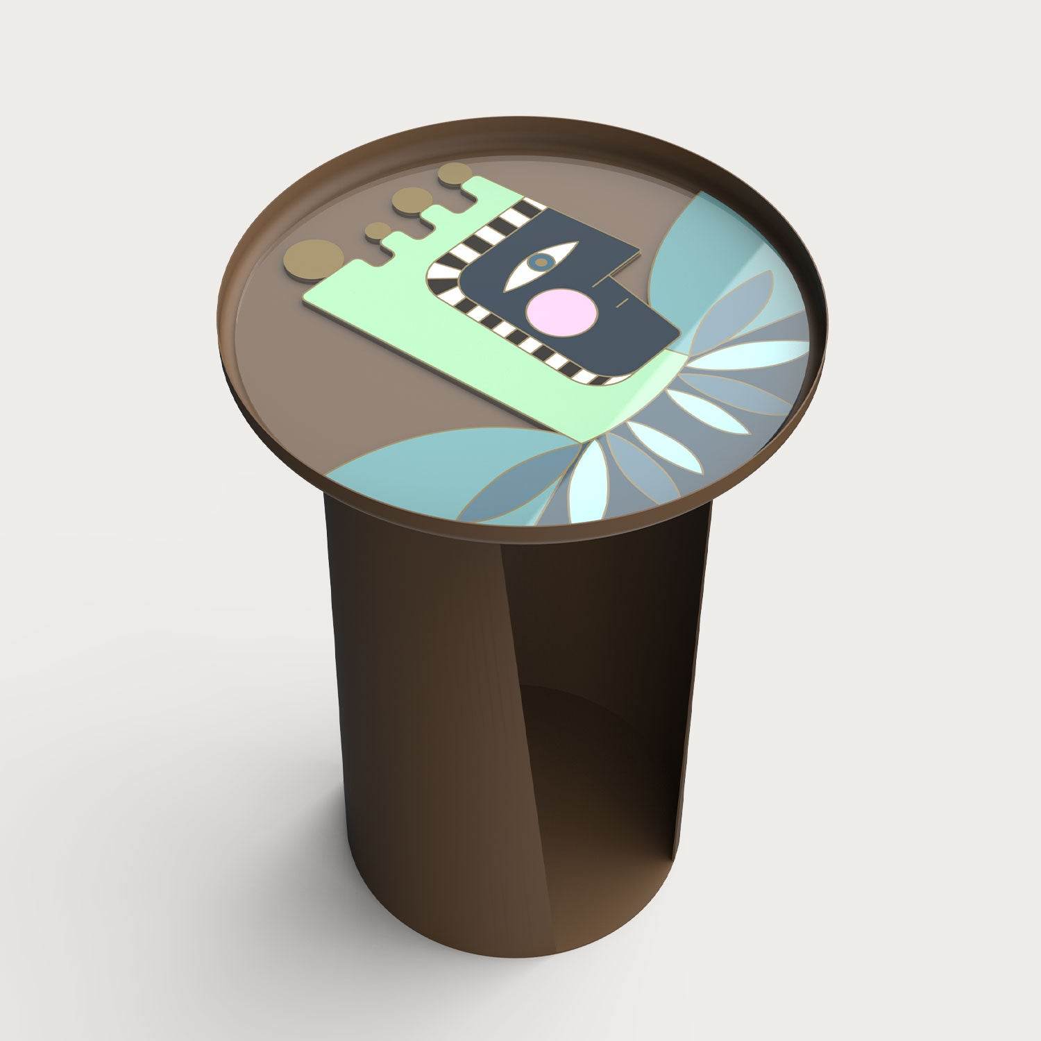 Mush M Camlı Yan Sehpa - Sehpalar & Masa Modelleri - Oobje Design