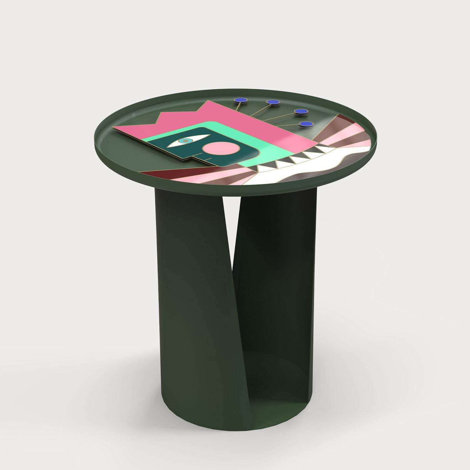 Mush S Camlı Yan Sehpa - Sehpalar & Masa Modelleri - Oobje Design