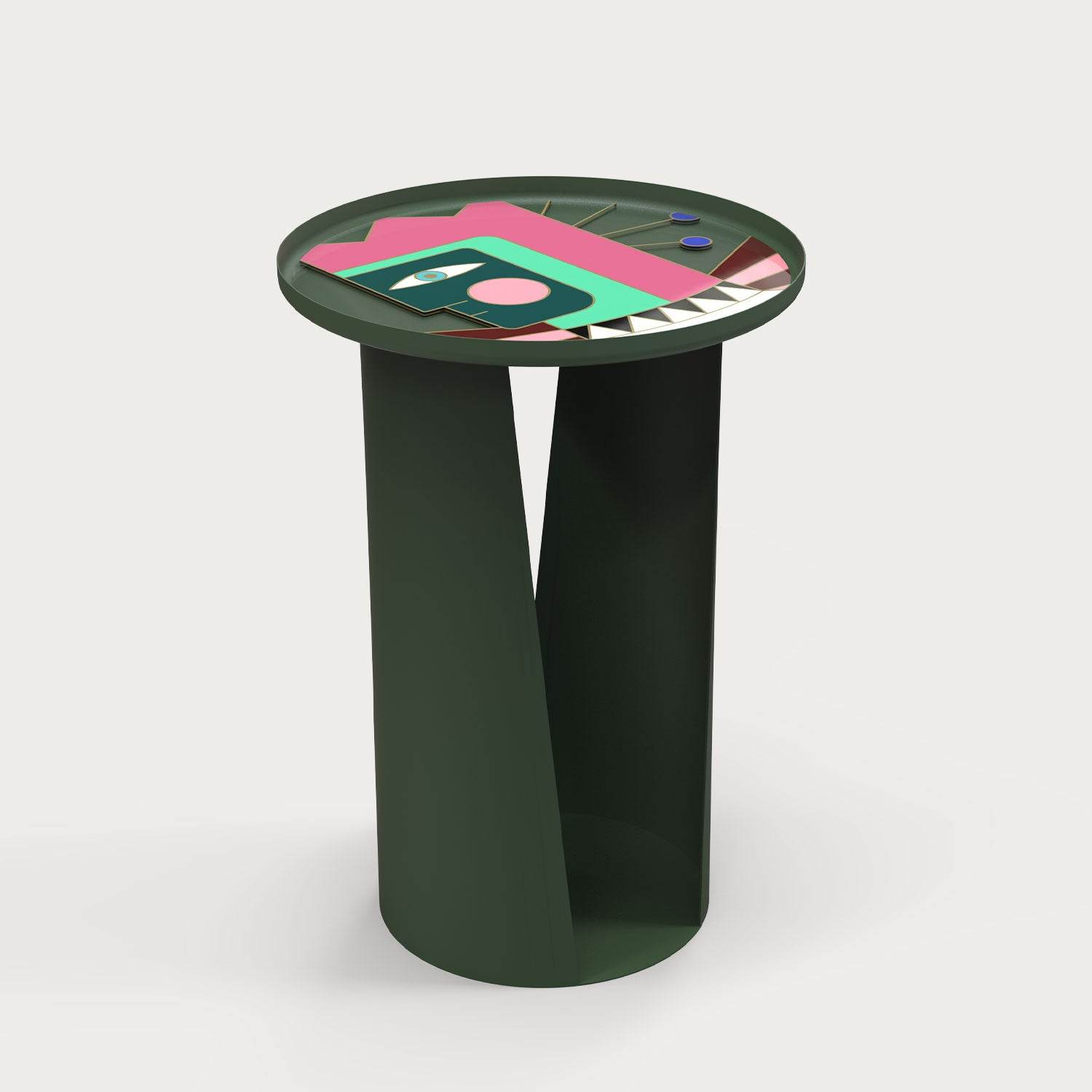 Mush M Camlı Yan Sehpa - Sehpalar & Masa Modelleri - Oobje Design