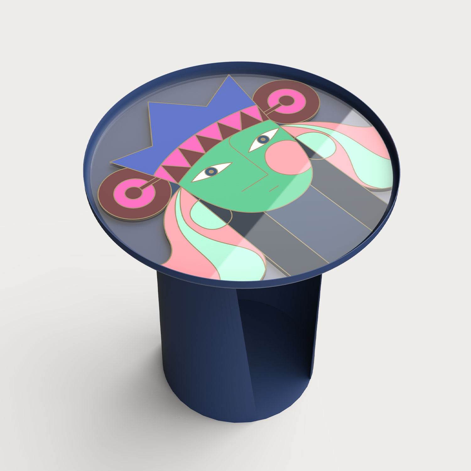 Mush S Camlı Yan Sehpa - Sehpalar & Masa Modelleri - Oobje Design