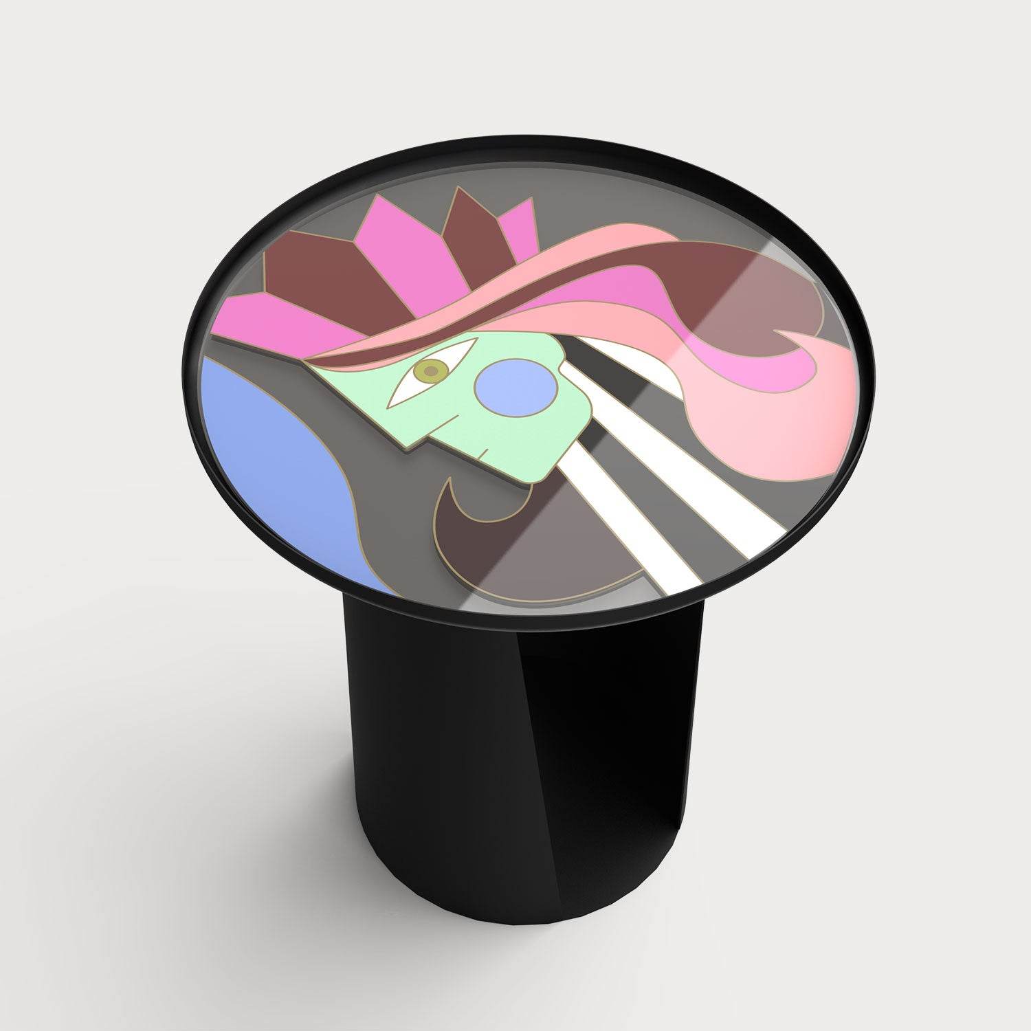 Mush S Camlı Yan Sehpa - Sehpalar & Masa Modelleri - Oobje Design