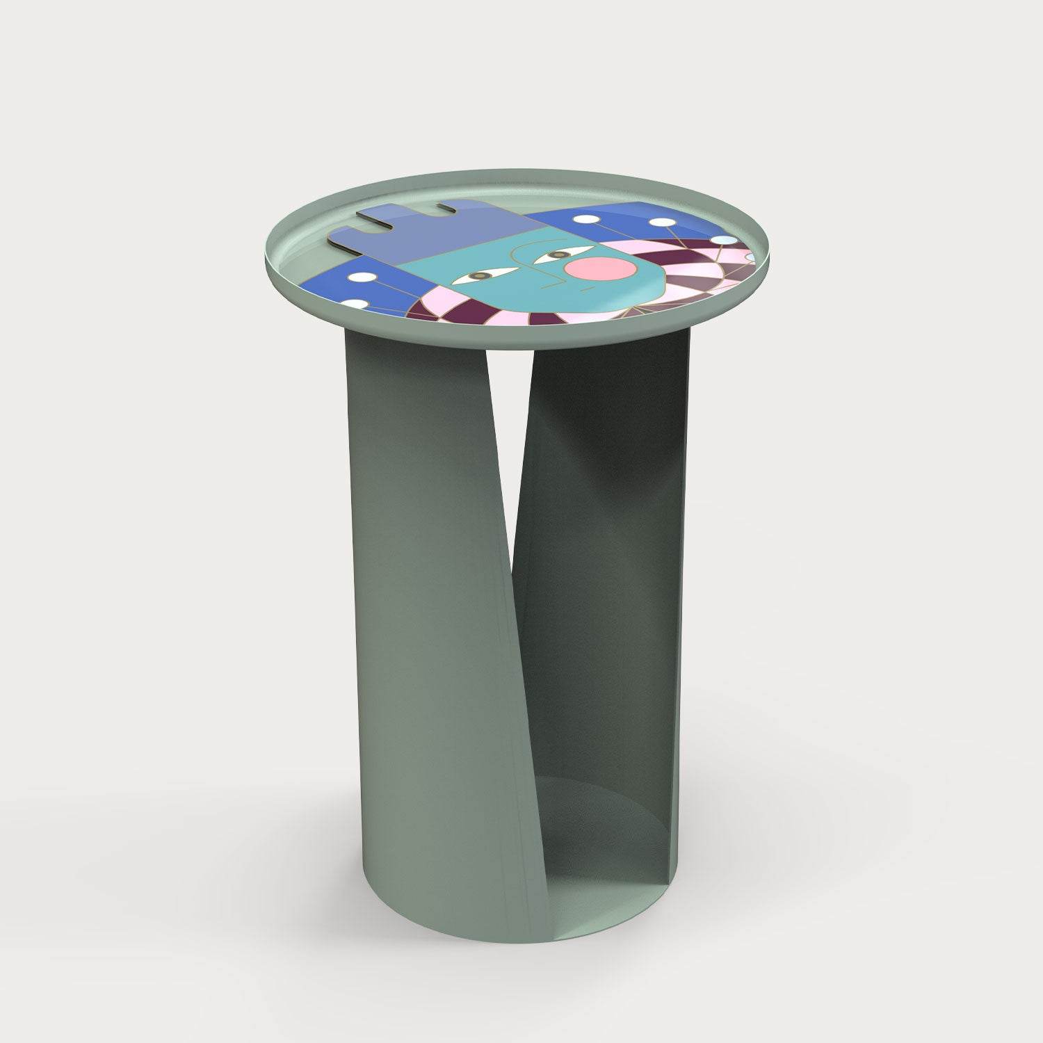 Mush M Camlı Yan Sehpa - Sehpalar & Masa Modelleri - Oobje Design