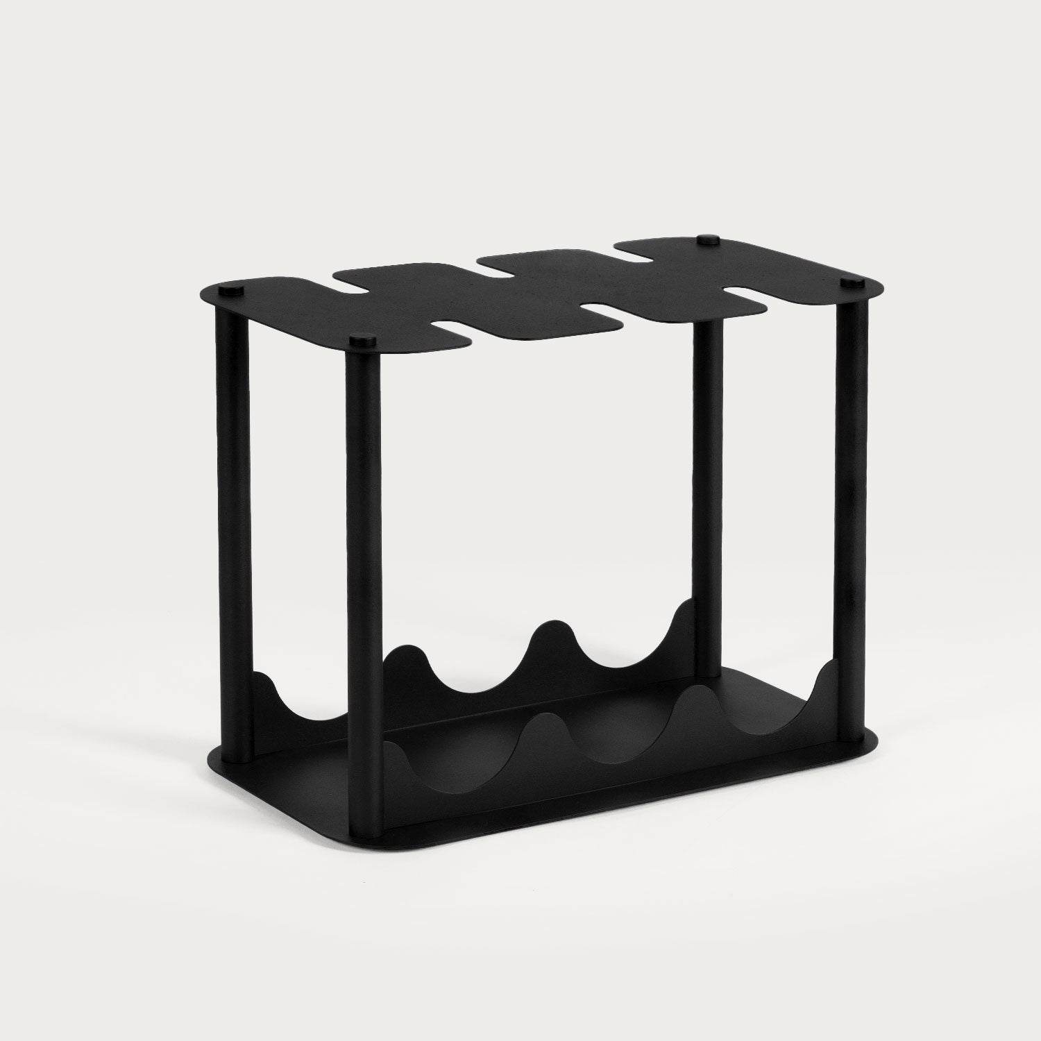Tidy Şarap Standı - Siyah - Oobje Design