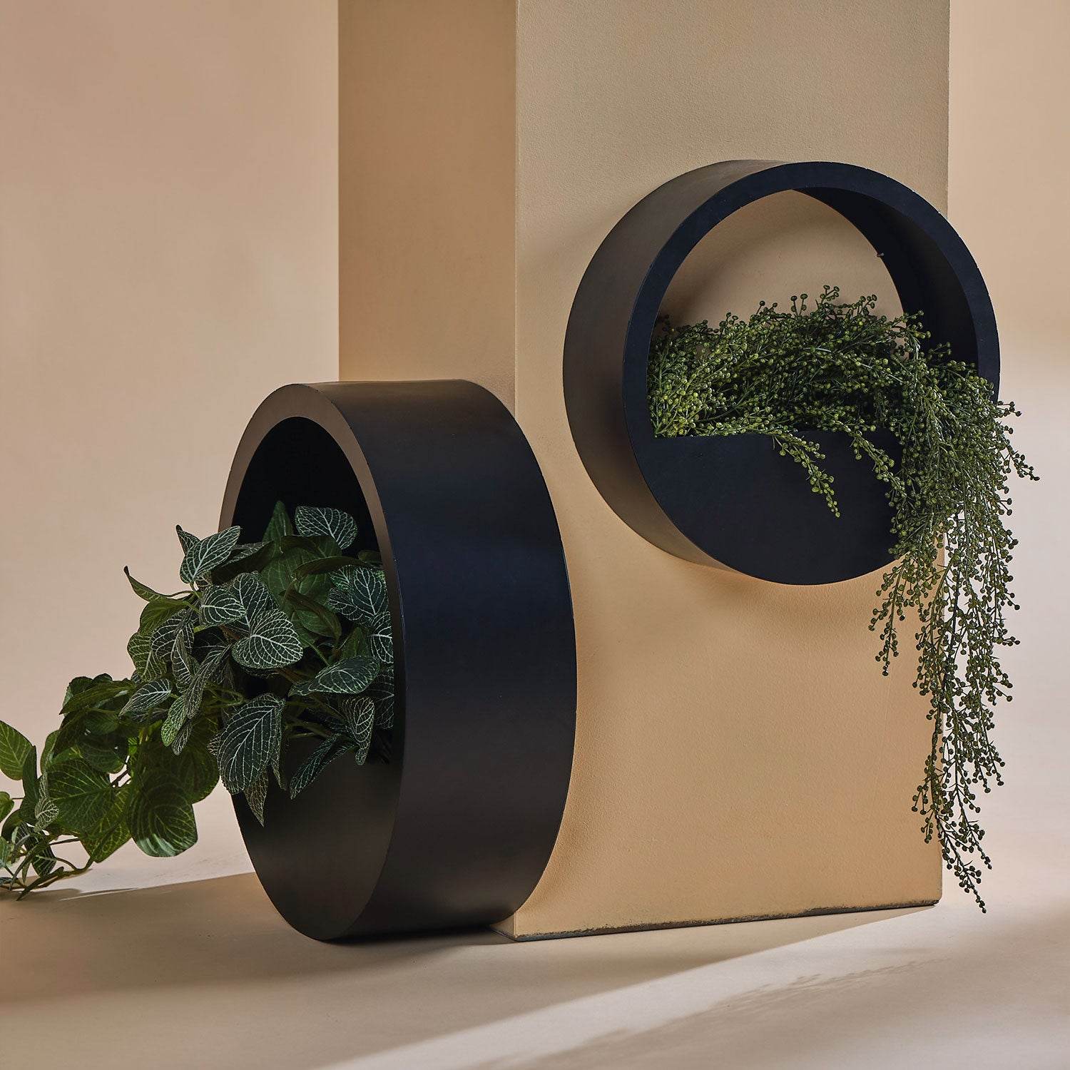 Circle M Duvar Saksı - Oobje Design
